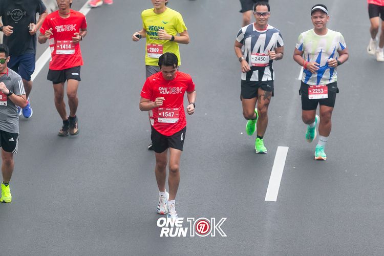 Race photo from ONE RUN 10K 2025
