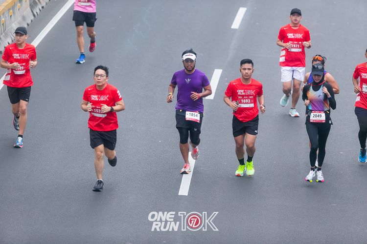 Race photo from ONE RUN 10K 2025