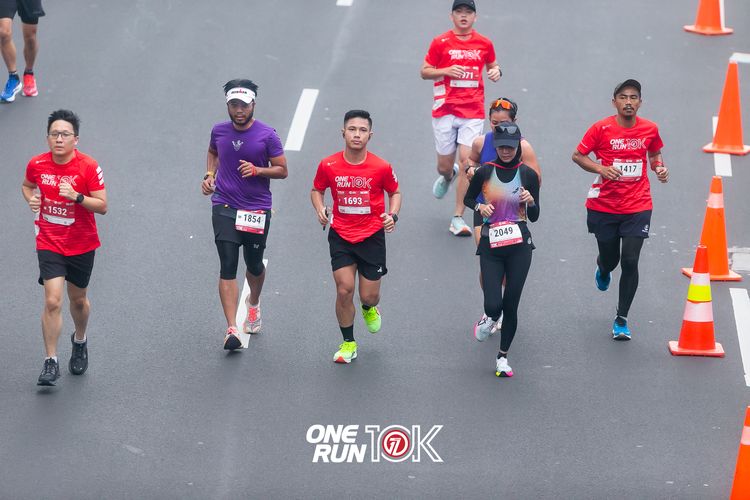 Race photo from ONE RUN 10K 2025