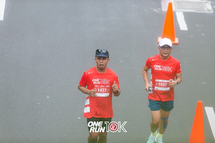 Race photo from ONE RUN 10K 2025