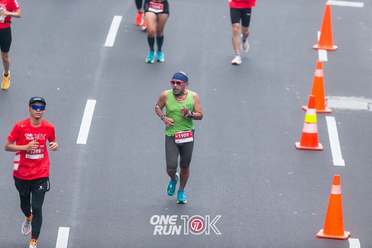 Race photo from ONE RUN 10K 2025