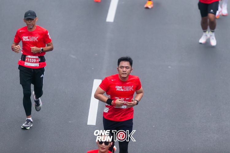 Race photo from ONE RUN 10K 2025