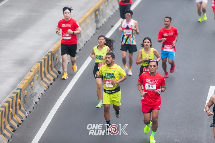 Race photo from ONE RUN 10K 2025