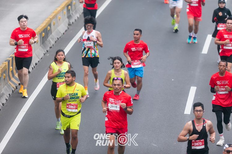 Race photo from ONE RUN 10K 2025