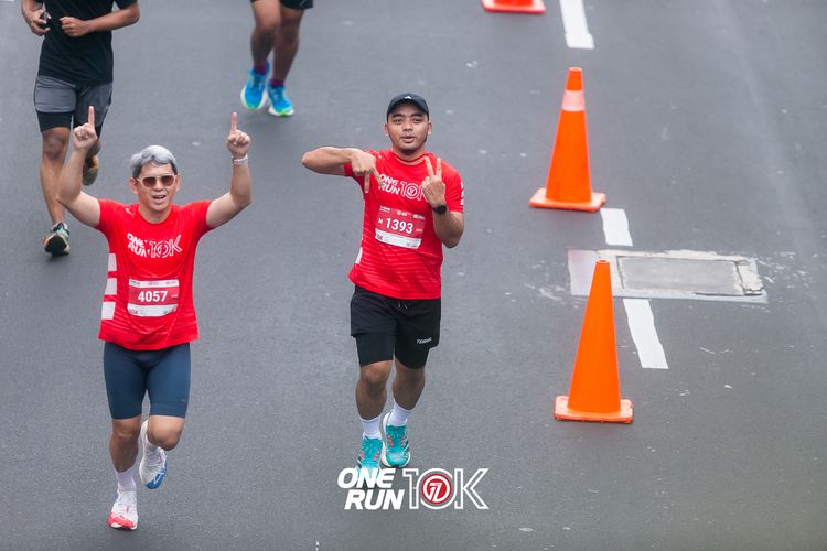 Race photo from ONE RUN 10K 2025