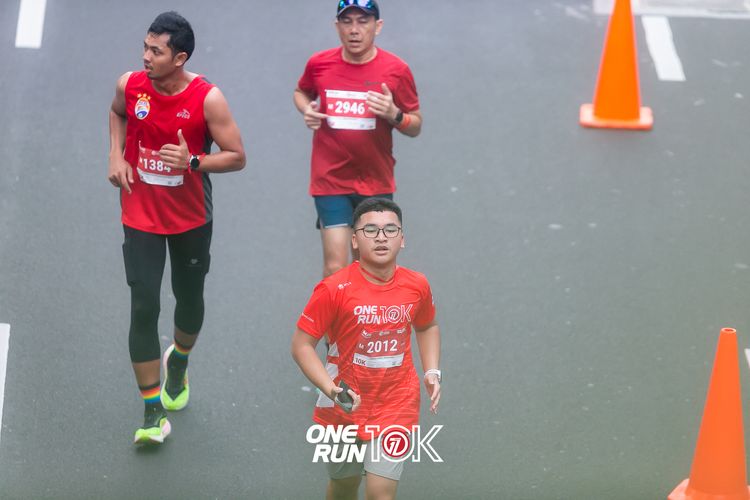 Race photo from ONE RUN 10K 2025
