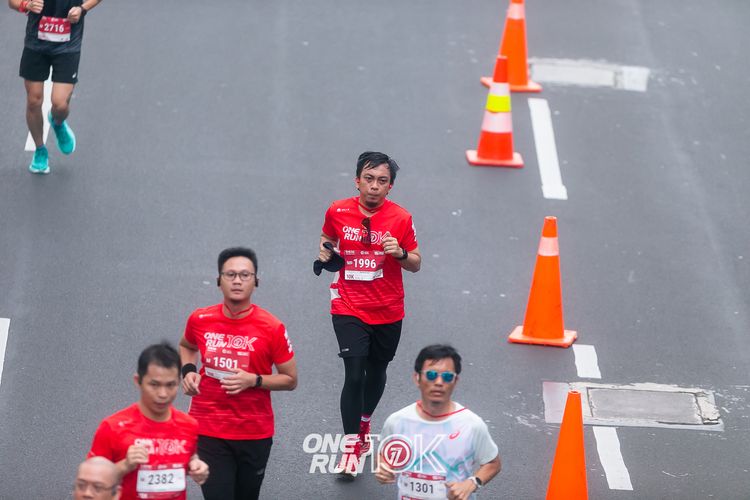 Race photo from ONE RUN 10K 2025