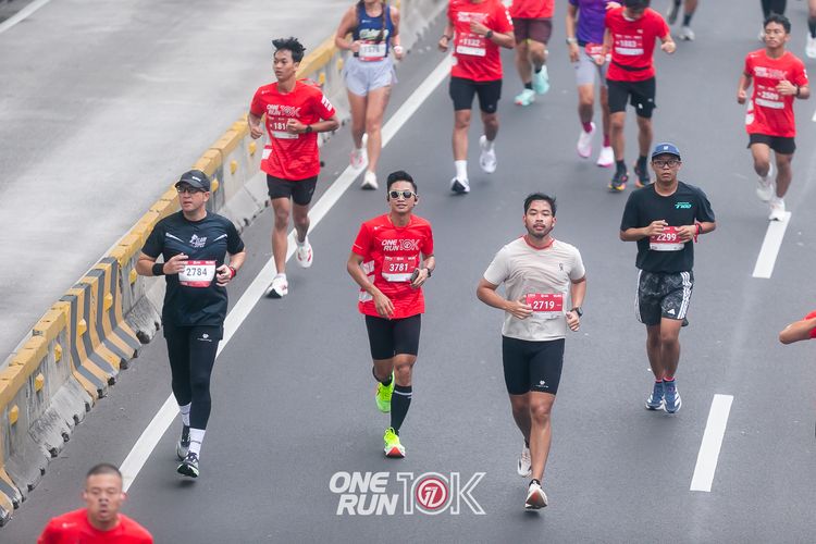 Race photo from ONE RUN 10K 2025