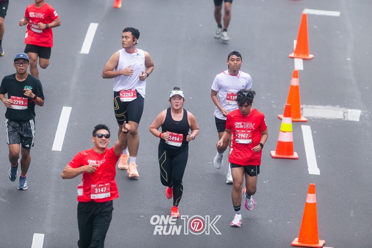 Race photo from ONE RUN 10K 2025