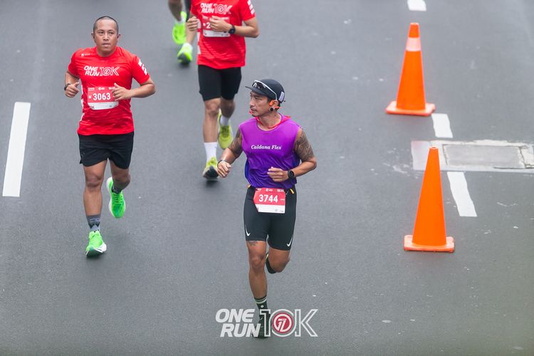 Race photo from ONE RUN 10K 2025