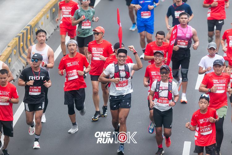 Race photo from ONE RUN 10K 2025