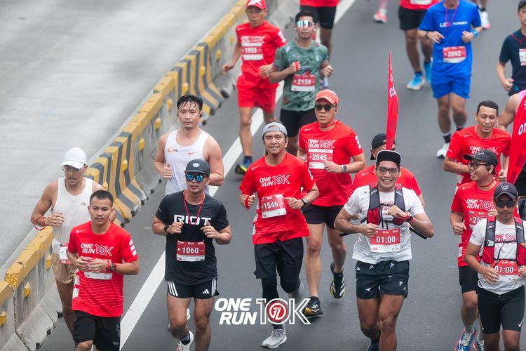 Race photo from ONE RUN 10K 2025
