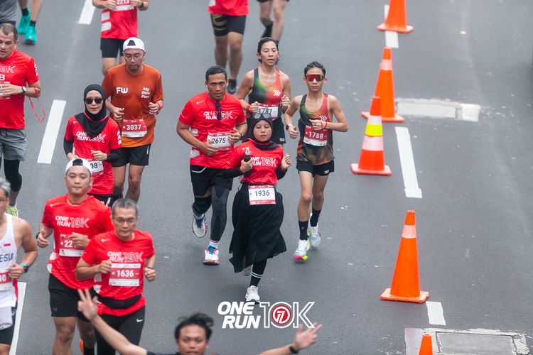 Race photo from ONE RUN 10K 2025