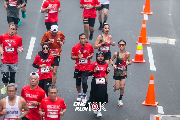 Race photo from ONE RUN 10K 2025