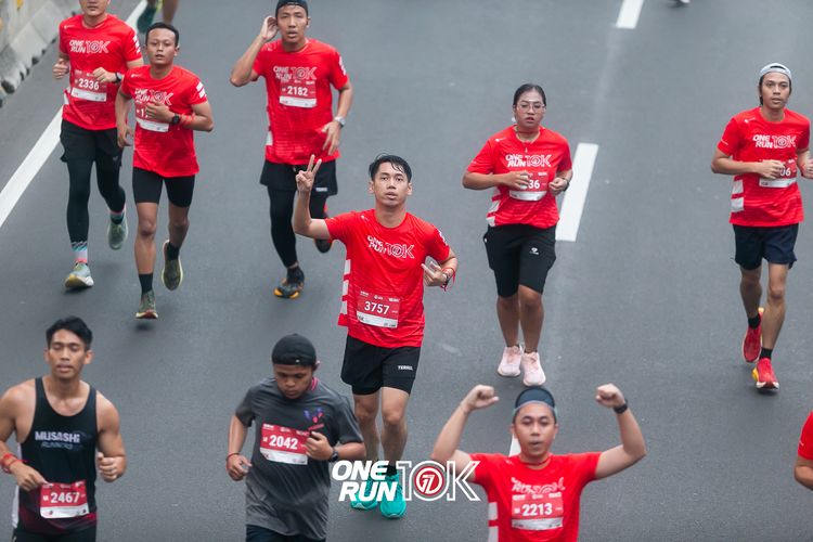 Race photo from ONE RUN 10K 2025