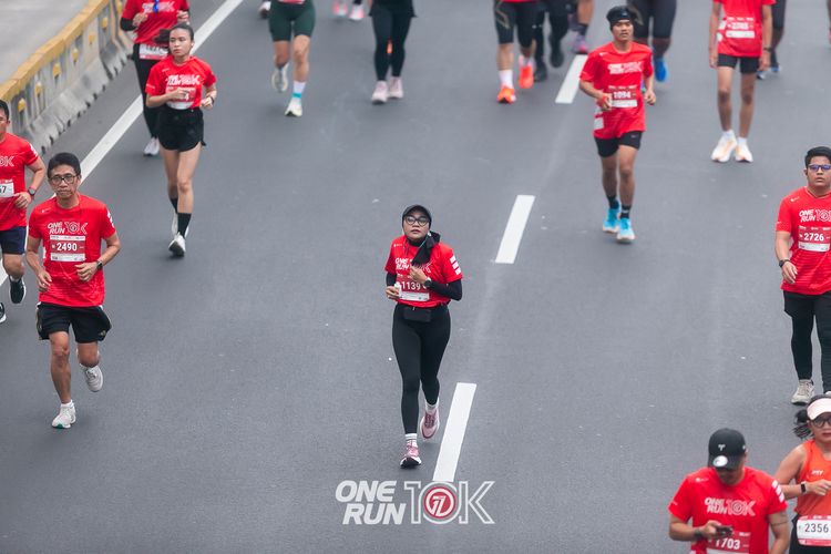 Race photo from ONE RUN 10K 2025
