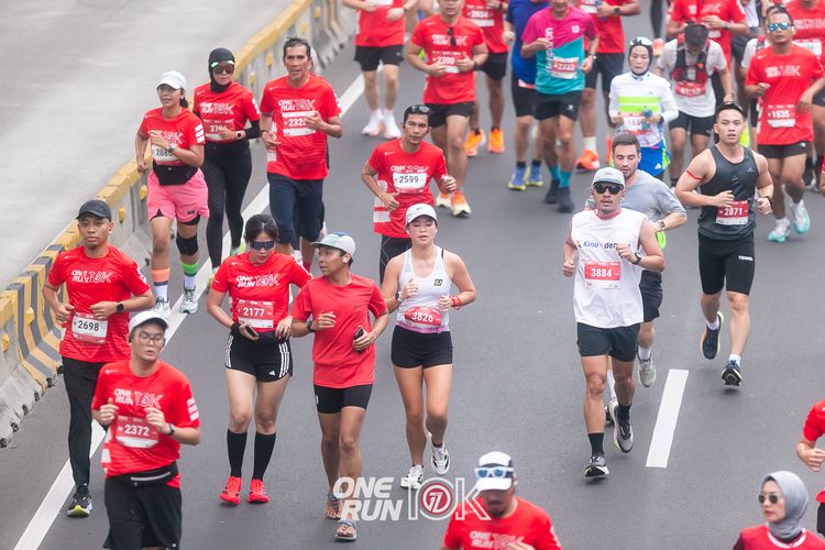 Race photo from ONE RUN 10K 2025