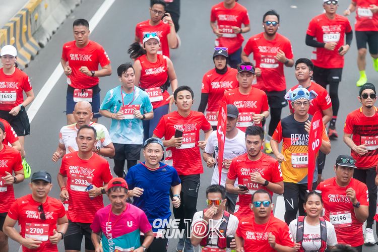 Race photo from ONE RUN 10K 2025