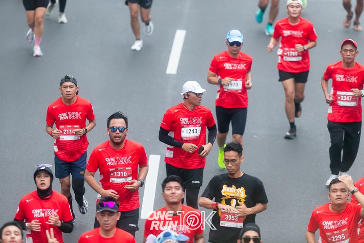 Race photo from ONE RUN 10K 2025