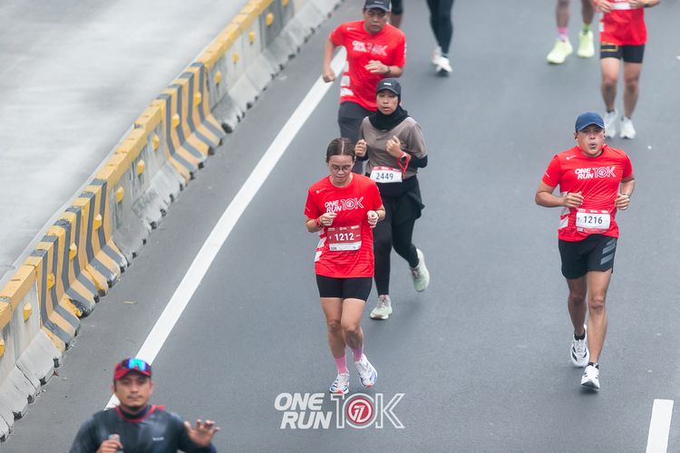 Race photo from ONE RUN 10K 2025