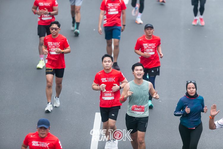Race photo from ONE RUN 10K 2025