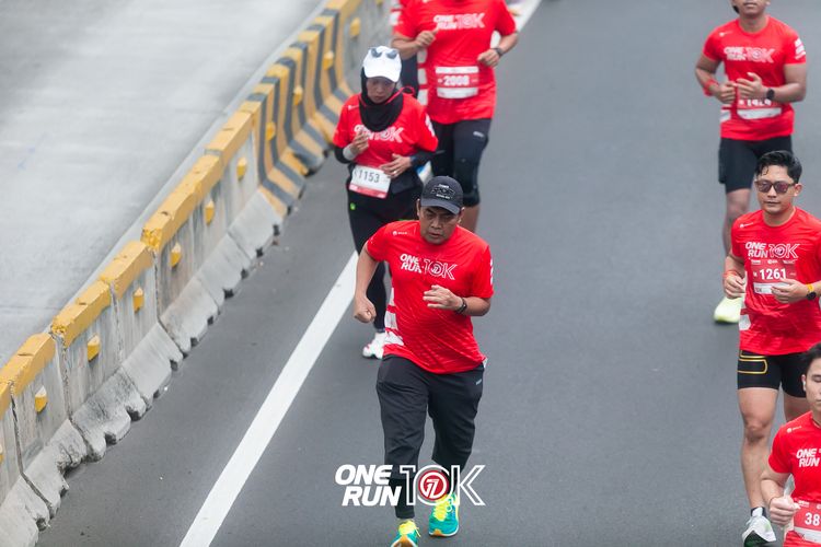 Race photo from ONE RUN 10K 2025