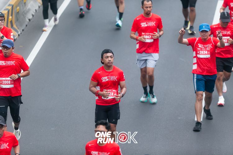 Race photo from ONE RUN 10K 2025
