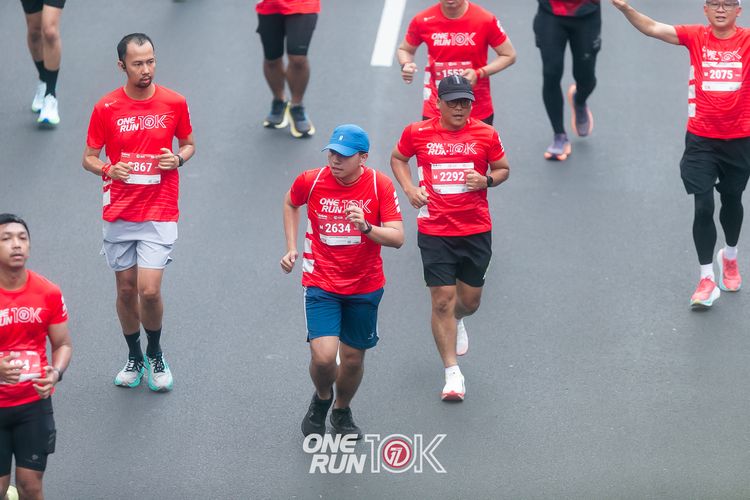 Race photo from ONE RUN 10K 2025