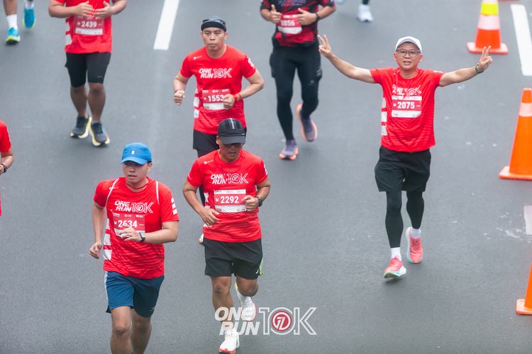 Race photo from ONE RUN 10K 2025