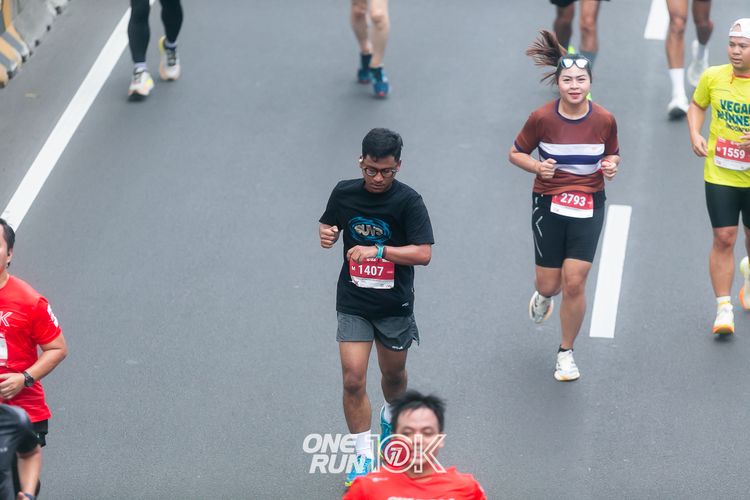 Race photo from ONE RUN 10K 2025