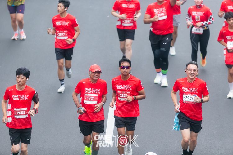 Race photo from ONE RUN 10K 2025