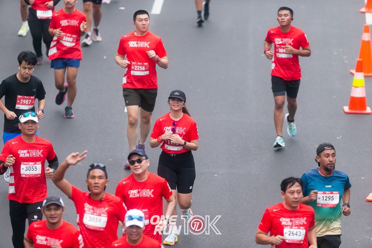 Race photo from ONE RUN 10K 2025