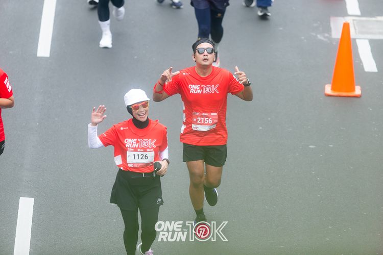 Race photo from ONE RUN 10K 2025