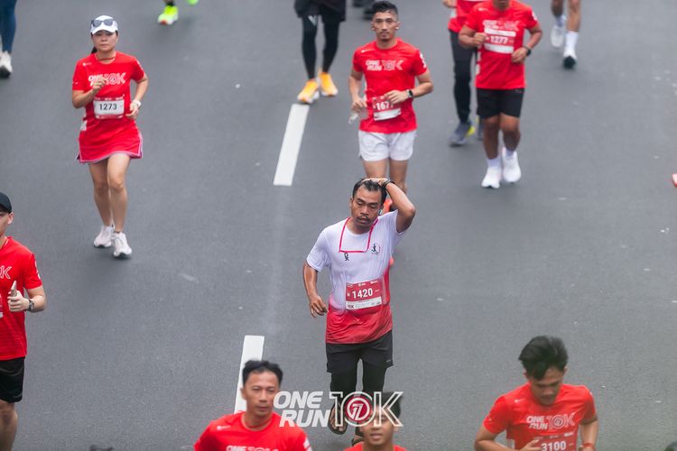 Race photo from ONE RUN 10K 2025