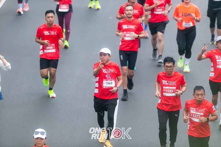 Race photo from ONE RUN 10K 2025