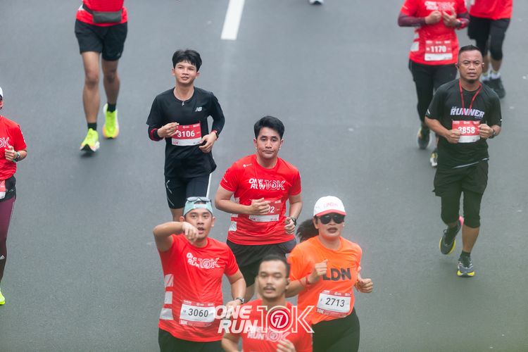 Race photo from ONE RUN 10K 2025