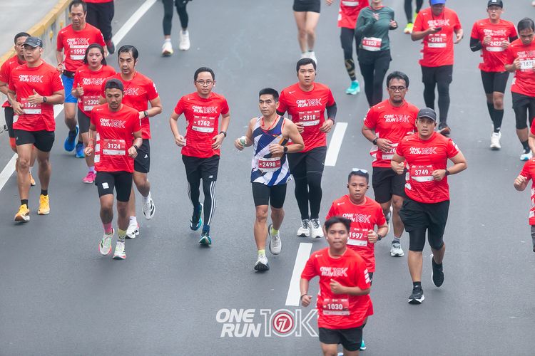 Race photo from ONE RUN 10K 2025