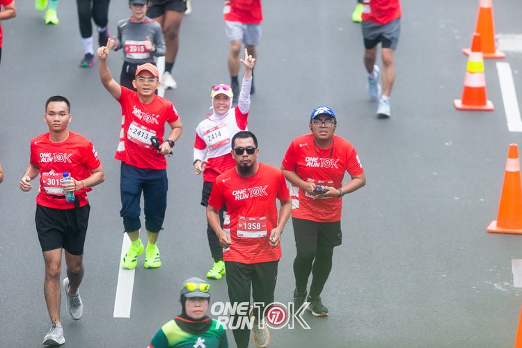 Race photo from ONE RUN 10K 2025