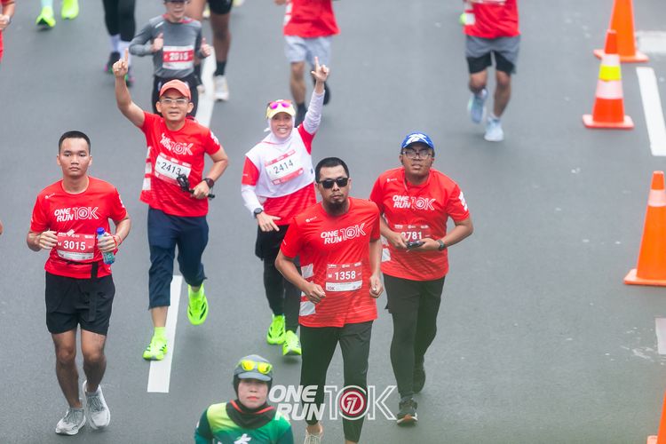 Race photo from ONE RUN 10K 2025