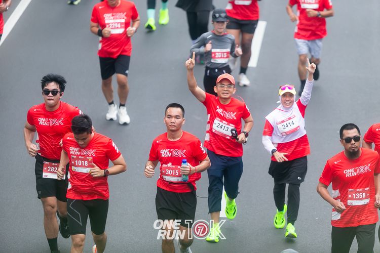 Race photo from ONE RUN 10K 2025