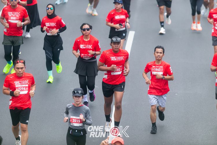 Race photo from ONE RUN 10K 2025
