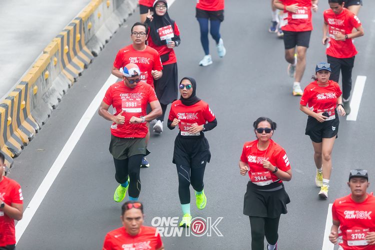 Race photo from ONE RUN 10K 2025