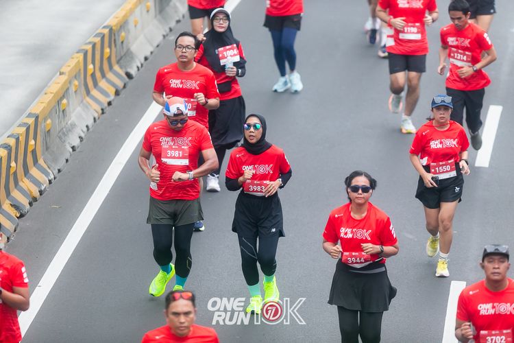 Race photo from ONE RUN 10K 2025
