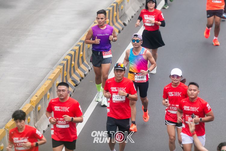 Race photo from ONE RUN 10K 2025