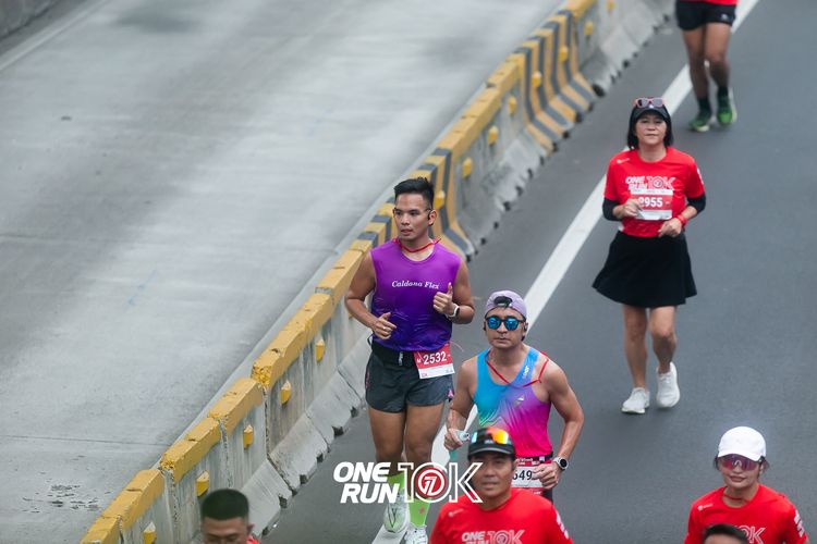 Race photo from ONE RUN 10K 2025