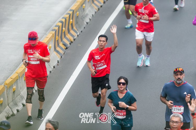 Race photo from ONE RUN 10K 2025