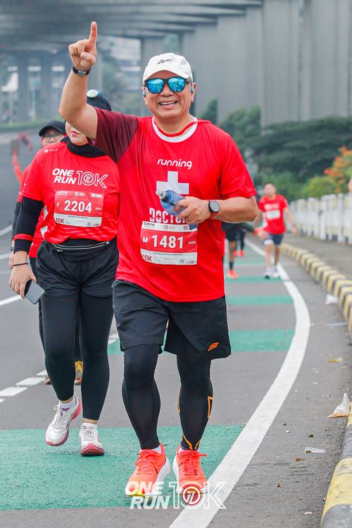 Race photo from ONE RUN 10K 2025