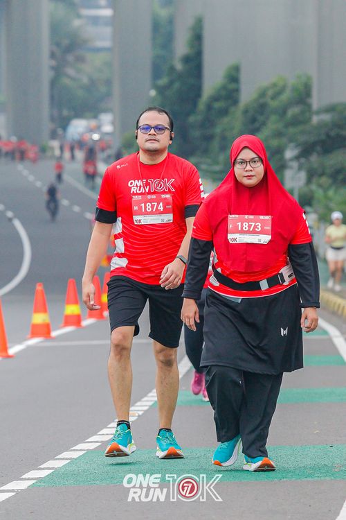 Race photo from ONE RUN 10K 2025