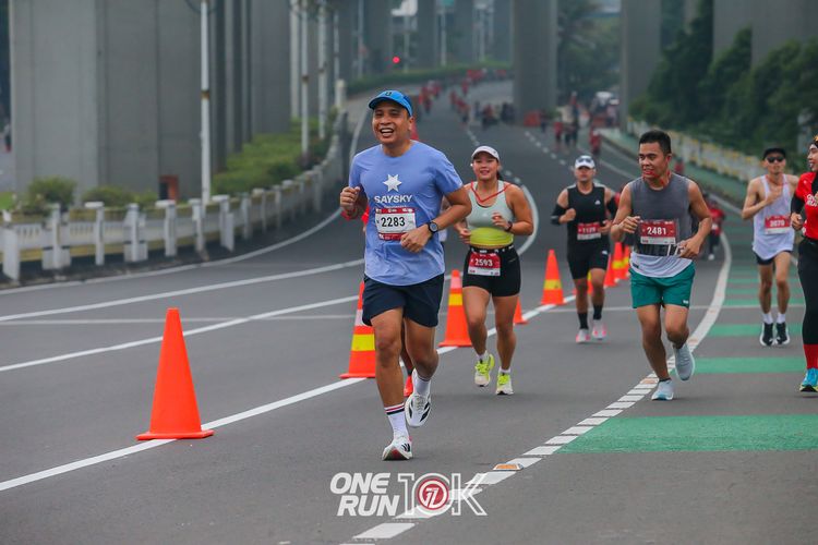 Race photo from ONE RUN 10K 2025