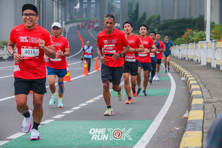 Race photo from ONE RUN 10K 2025